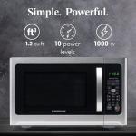 Farberware Countertop Microwave Oven with Sensor Cooking, 1.2 cu. Ft, Stainless Steel