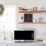 Panasonic Microwave Oven, Stainless Steel Countertop/Built-In Cyclonic Wave with Inverter Technology and Genius Sensor, 2.2 Cu. Ft, 1250W, NN-SN97JS (Silver)