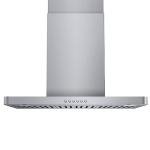 ONEEON 30" Range Hood - 900 CFM Stainless Steel Wall Mount Kitchen Exhaust with 4 Speed Fan, LED Lights, Push Button, Ultra-thin Body, Chimney Style Stove Vent Hood & Ducted Exhaust Vent