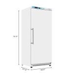 KoolMore 21 Cu. ft. Commercial Reach-in Freezer in White Manual Defrost (KM-FMD20WH)
