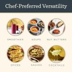 Vitamix 48-ounce Stainless Steel Blending Container, BPA-Free, Dishwasher-Safe, Compatible with All Full-Size Vitamix Blenders