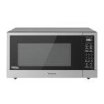 Panasonic NN-SN76LS 1.6 cu.ft Cyclonic Inverter Countertop Microwave Oven 1250Watt Power with Genius Sensor Cooking, 19.44"D x 21.88"W x 11.94"H, Stainless Steel