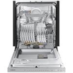 SAMSUNG DW80B7070US Smart 42dBA Dishwasher with StormWash+(TM) and Smart Dry in Stainless Steel