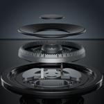 Empava 24 in. Gas Stove Cooktop with 4 Sealed Burners-Heavy Duty Continuous Grates-NG/LPG Convertible-Black Tempered Glass Surface, 24 Inch