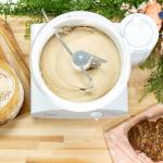 Bosch Universal Plus Stand Mixer 500 Watt, 6.5 Quarts with Wire Whips, Dough Hook & NutriMill Dough Hook Extender Bundle