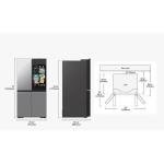 Samsung RF29DB9900QD 29 Cu. Ft. Stainless 4-Door French Door Smart Refrigerator