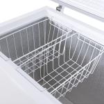 Avanti CF10F0W Chest Freezer with Adjustable Temperature Control, Free-Standing with Single Flip-Up Lid, Manual Defrost with Drain And Removable Baskets Perfect for Homes, Garages, Basements, 10-Cu.Ft