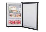 Magic Chef Compact Mini Freezer for Bedroom, Garage, Office, and More with Manual Defrost Function and Recessed Door Handle, Silver