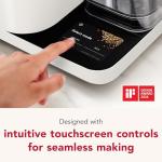 KitchenAid Grain and Rice Cooker 8 Cup with Automatically Sensing Integrated Scale + Water Tank, KGC3155, Porcelain White