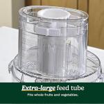 Cuisinart 7 Cup Food Processor, 600-Watt Motor, White, DLC-10SYP1