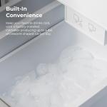 Kenmore 46-75525 29.88 Inch Counter-Depth French Door Refrigerator/Freezer with Fingerprint-Resistant Stainless Steel, Ice Maker, Quiet and Energy Efficient Inverter Compressor, 17.5 cu. ft.