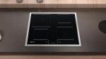 Bauknecht BAKO 466 Steam IND Built-in Oven Hob Combination/Hot Air Oven with 12 Functions/Gentle Steam/Energy Efficiency Class A+ / Induction Hob / 60 cm/Stainless Steel