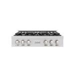 ZLINE 36 in. Legacy Gas Rangetop with 6 Burners and Porcelain Cooktop in Stainless Steel (RT36)