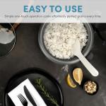 Aroma Housewares 1.5Qt. Rice & Grain Cooker (ARC-363NGB),Black,6-Cup Cooked / 3-Cup Uncooked