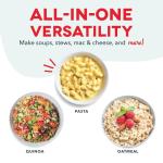 DASH Mini Rice Cooker Steamer with Removable Nonstick Pot, Keep Warm Function & Recipe Guide, .5 Quart, for Soups, Stews, Grains & Oatmeal - Aqua