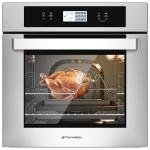 24" Electric Wall Oven, ThermoMate 2.6 Cu.Ft. Built-in Wall Oven with 12 Functions, 3100W Convection Ovens, Sensor Touch Control, Safety Lock, Stainless Steel, ETL Certified,