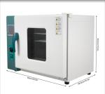 Lab Convection Oven, 1000W 110V RT + 10-300°C Thermostatic Industrial Laboratory Use Air Drying Oven Convection Temperature Controlled Adjustable Fan Speed Electric Ovens for Laboratory Use