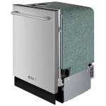 KOSTCH 24 inch Built-In Dishwasher,Top Control 8 Wash Programs Slide In DishWasher Machine with Third Rack,Large Capacity 15 Place Settings, ENERGY STAR Certified, 45-dBA Ultra-Quiet (Stainless Steel)