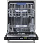 KOSTCH 24 inch Built-In Dishwasher,Top Control 8 Wash Programs Slide In DishWasher Machine with Third Rack,Large Capacity 15 Place Settings, ENERGY STAR Certified, 45-dBA Ultra-Quiet (Stainless Steel)