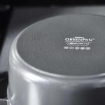 GreenPan Featherweights Healthy Ceramic Nonstick Casserole Dish, 28cm/6 Litre, Cast Iron Casserole Dish with Lid, Non-PFAS, Induction, Oven Safe, Grey