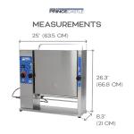 Prince Castle Slim-Line Vertical Toaster 4 Slices, 20-Second 4 Slice Toaster for Hotels, Buffets and More