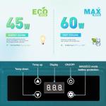 EUHOMY 12 Volt Refrigerator, 80QT(75L) 12V Fridge, Electric Cooler APP Control, Car Fridge 12/24V DC 100-240V AC, Car Refrigerator 0℉~68℉, 12 Volt Cooler for Camping, Trip, Truck, Boating, Outdoor