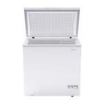 Avanti 7.0 Cu. Ft. Garage Ready Chest Freezer with Flip-Up Lid, Removable Storage Basket, External Temperature Control, Manual Defrost, and Power Indicator Light. 5.0 cu.ft., White