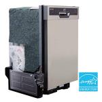 SPT SD-9254SS 18″ Wide Built-In Stainless Steel Dishwasher w/Heated Drying, ENERGY STAR, 6 Wash Programs, 8 Place Settings and Stainless Steel Tub – Stainless