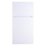 Kenmore 33 in. 20.4 cu. ft Capacity Refrigerator/Freezer with Full-Width Adjustable Glass Shelving, Humidity Control Crispers, Ice Maker, ENERGY STAR Certified, White