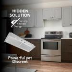 Broan-NuTone BBN1303SS Custom Built Insert with 2-Speed Exhaust Fan and Light, 300 Max Blower CFM, Stainless Steel, 30-Inch Range Hood Power Pack