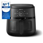 Philips Air Fryer 2000 Series 13-in-1 functions, 6.6 Quarts, Compact Design with Cooking Window, Black, (NA230/00)