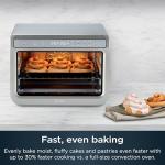 Ninja Air Fryer & Toaster Oven, Prestige Smart XL, Countertop Oven, Bakes up to 20 Cookies, Fits up to a 12lb Turkey, Pizza, Toast, Bake, Air Fry & Reheat, 1800 Watts, Stainless Steel, DT501