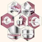 Kitchen in the box Stand Mixer,3.2Qt Small Electric Food Mixer,6 Speeds Portable Lightweight Kitchen Mixer for Daily Use with Egg Whisk,Dough Hook,Flat Beater (Purplish-red)