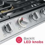 Frigidaire Professional 30" Gas Cooktop PCCG3080AS