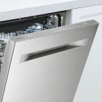 Midea MDT24P3CST 24 inch Stainless Top Control Built-In Dishwasher