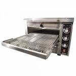 COUNTERTOP PIZZA COMMERCIAL CONVEYOR OVEN WITH 15″ BELT OMCAN 48387. RECOMMENDED COOKING TIMES: 12-14” Blanched Pizza, Meat & Cheese Sandwich,Meatball, Garlic Bread, Fish (sizzle platter)