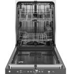 GE Appliances GDP670SYVFS Built-In Dishwasher, Stainless Steel, Quiet 45 dBA, Energy Star, Top Control, 3rd Rack, Sanitize Cycle