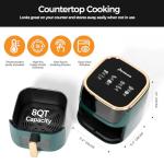 Panana Air Fryer, 8QT Large Capacity Air Fryer, Oilless Healty Cooker Airfryer Oven with 8 Presets, 1500W Air Fryers for Quick Meal, Home Use