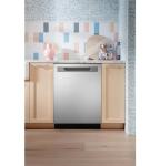 GE Appliances GDP670SYVFS Built-In Dishwasher, Stainless Steel, Quiet 45 dBA, Energy Star, Top Control, 3rd Rack, Sanitize Cycle