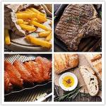 Air Fryer, Digital Air Fryer Oven Cooker, Visible Window, Supports Customerizable Cooking, 100℉ to 450℉, LED Touchscreen, Easy to Clean, Shake Reminder, 10QT