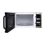 Magic Chef Compact Countertop Microwave Oven, 1,100 Watts, Stainless Steel, 1.6 Cu. Ft. - Digital Kitchen Appliance with One-Touch Cooking, Child Lock, Timer, Reheat, Defrost, and 10 Power Levels
