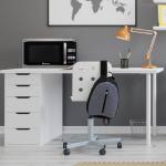 Magic Chef Compact Countertop Microwave Oven, 1,100 Watts, Stainless Steel, 1.6 Cu. Ft. - Digital Kitchen Appliance with One-Touch Cooking, Child Lock, Timer, Reheat, Defrost, and 10 Power Levels