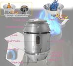 INTSUPERMAI Chicken Duck Roaster Grill Oven Cooker LPG Energy with Stainless Steel Material for Roast Turkey Beijing Roast Duck 31.5 inch