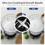 REXYHOME Blender, 700W Countertop Blenders for Kitchen, 50oz BPA-Free Jar, 3-Speed Blender for Smoothies, Shakes, Ice Crushing & Frozen Fruit