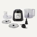 Amazon Basics Food Processor and Vegetable Chopper, 10 Cup Bowl, 2-Speed, 500 Watt Motor, Black