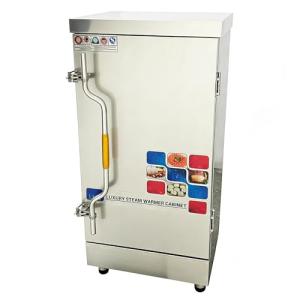 EQCOTWEA Commercial Electric Food Steamer Cabinet Stainless Steel Steam Warmer 12 Layers Steam Cooker Seafood Steam Oven Heating and Steaming Rice Steambox Multifunctional Food Steamer 110V 12KW