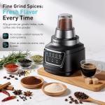 HoninJoy All-in-One Blender & Food Processor, 10-in-1 Professional Blender for Smoothies, Ice Crushing, Dough Making, Chopping, Grinding, Slicing & Shredding, Dishwasher Safe for Kitchen & Home Use