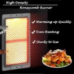 Banfluxion Vertical Gas Rotisserie Oven Gas Chicken Rotisserie Machine Stainless Steel Rotary Chicken Roaster Machine Commercial Automatic Rotary Roaster Oven, 110V