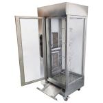 Banfluxion Vertical Gas Rotisserie Oven Gas Chicken Rotisserie Machine Stainless Steel Rotary Chicken Roaster Machine Commercial Automatic Rotary Roaster Oven, 110V