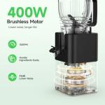 Airpher 400W Cold Press Juicer, 5.8" Wide Feed Chute Slow Masticating Juicer Machines for Whole Fruits & Vegetables | High Juice Yield, Easy to Clean | Valentine's Day Gift Ideas for Women (Dark gray)